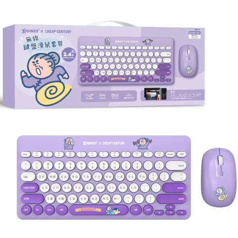 XPower XP-KB6-TM1 無線鍵盤滑鼠套裝 (阿婆)